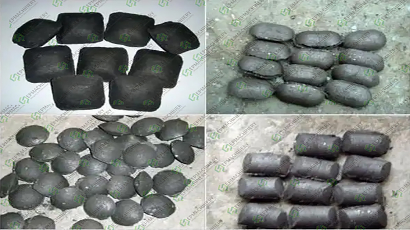 Finished Briquettes
