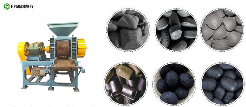 Hydraulic Press and Briquettes